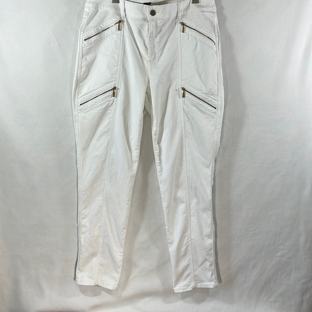 Chicos Black label utility jeans